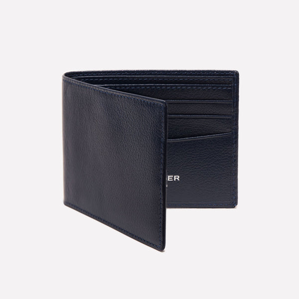 Ettinger Capra Billfold Wallet With 6 C/C Marine Blue