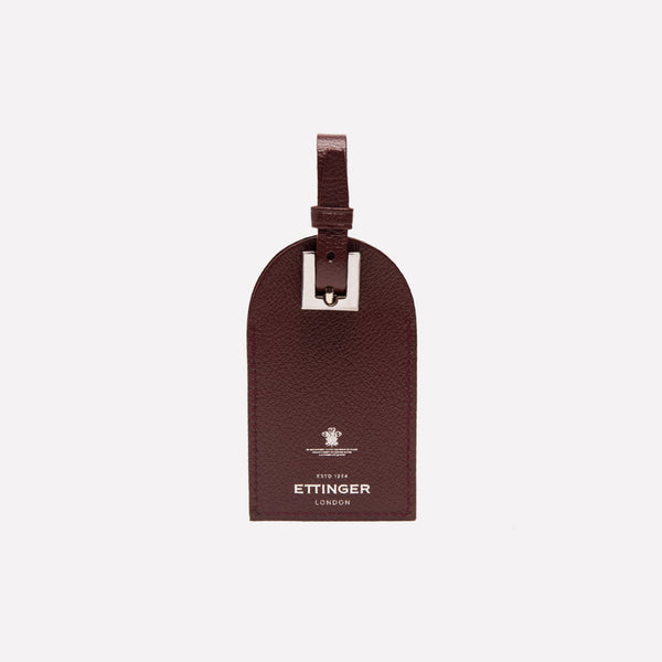 Ettinger Capra Luggage Tag With Security Flap Forest Green