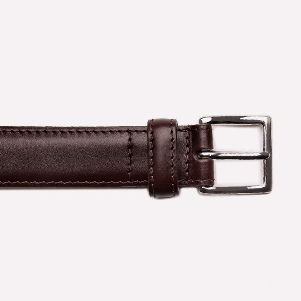 Ettinger 30mm Waxy Leather Belt Navy