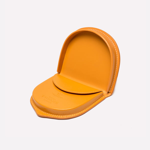 Ettinger Bridle Hide Leather Tray Purse London Tan