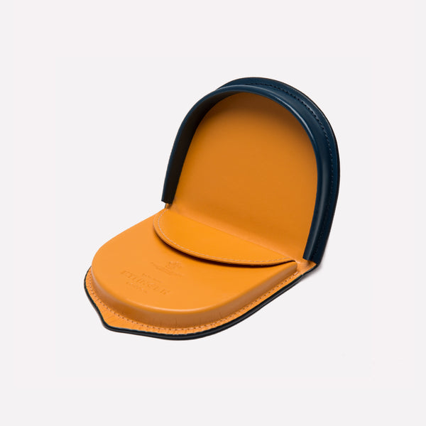 Ettinger Bridle Hide Leather Tray Purse London Tan