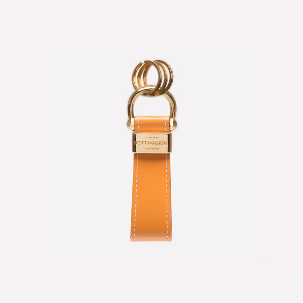 ettinger Bridle Hide Stirrup Keyring London Tan