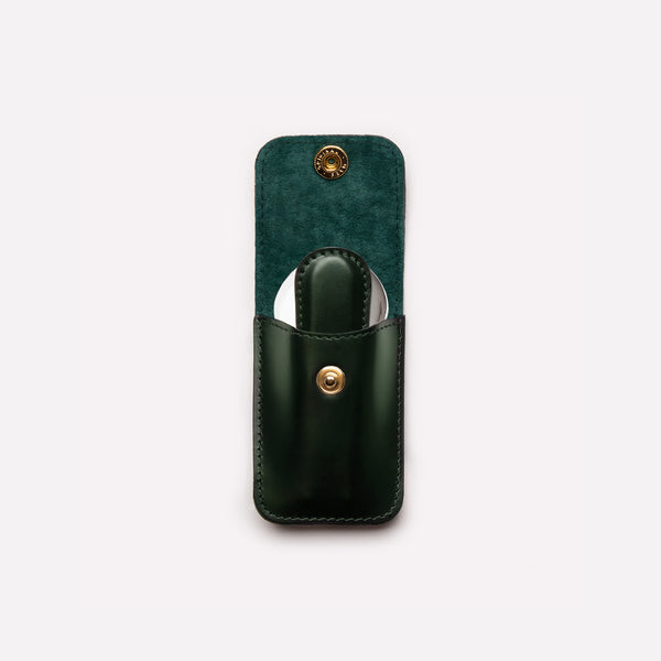 Ettinger Bridle Hide Travel Shoe Horn Green