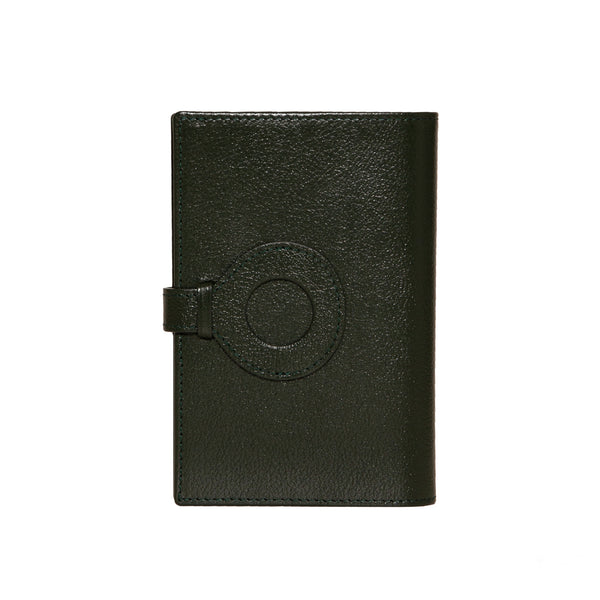 Ettinger Capra AirTag Passport Case Forest Green