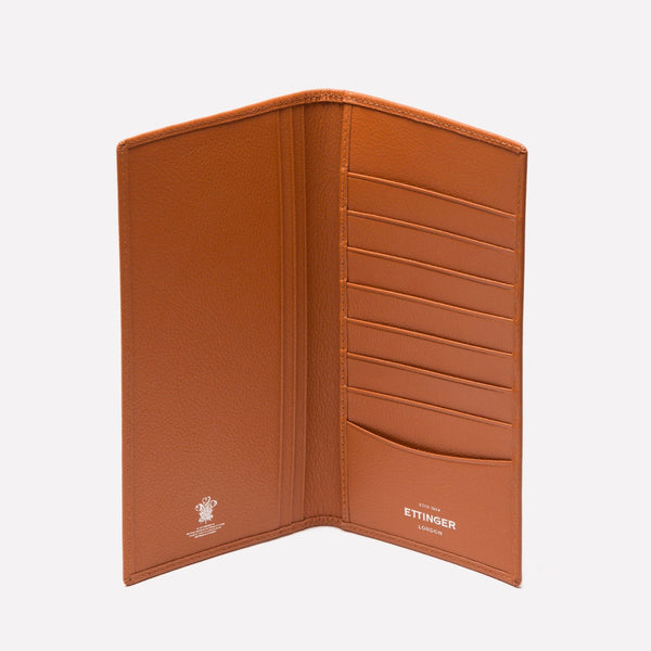 Ettinger Capra Coat Wallet With 8 C/C Tan
