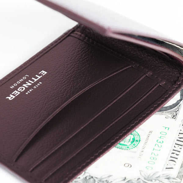 ettinger Capra Dollar Wallet With 6 C/C Bordeaux