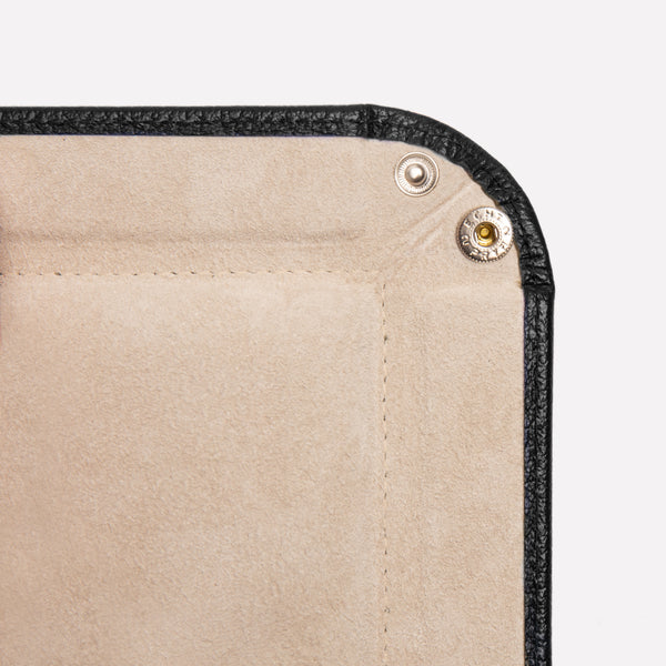 Ettinger Capra Ecru Oblong Valet Tray Black/Ecru