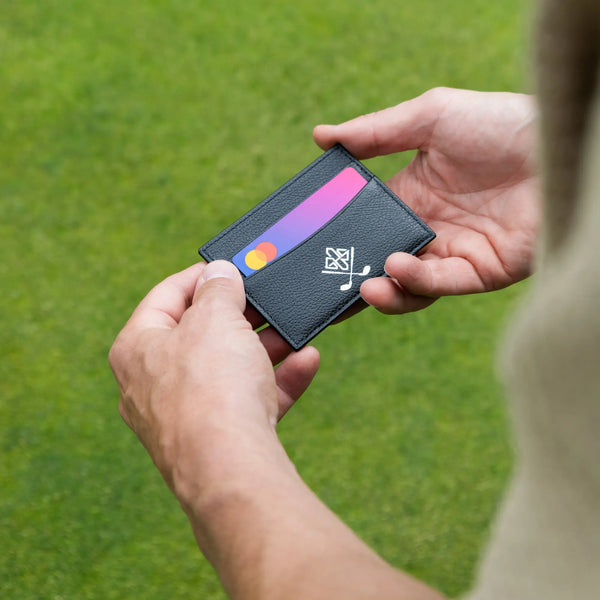 Ettinger Capra Golf Card Holder Black