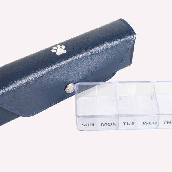 Ettinger Capra Large Pet Pill Case Marine Blue