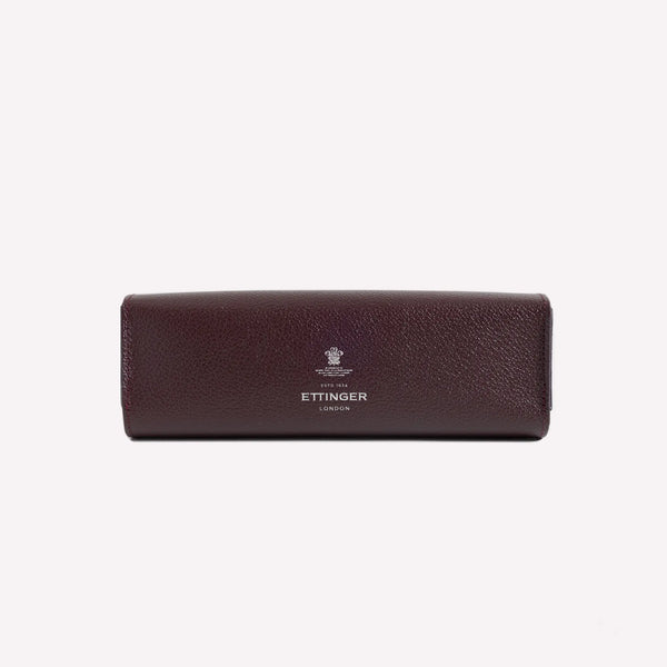 Ettinger Capra Large Travel Pill Case Bordeaux