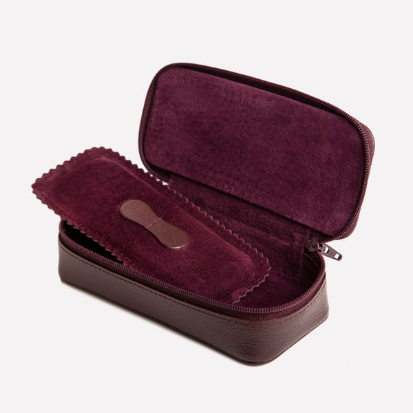Ettinger Capra Large Zip Box Bordeaux