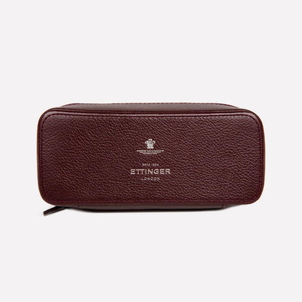 Ettinger Capra Large Zip Box Bordeaux