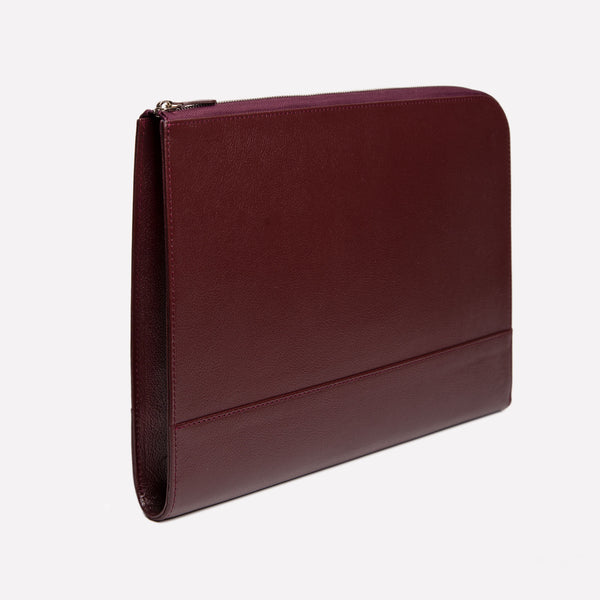 Ettinger Capra Large Zip Portfolio Bordeaux