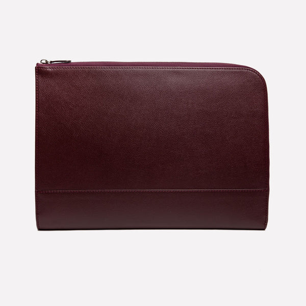 ettinger Capra Large Zip Portfolio Bordeaux