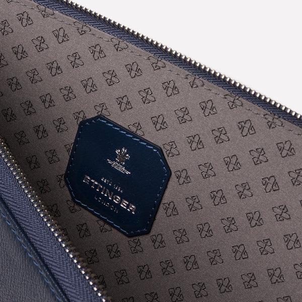 Ettinger Capra Medium Zip Pouch Marine Blue