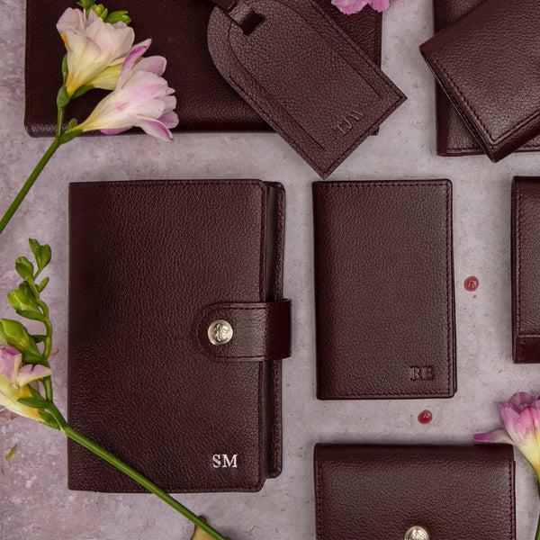 Ettinger Capra Pill Case Bordeaux