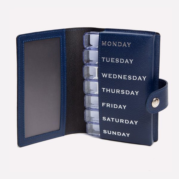 Ettinger Capra Pill Case Home & Travel Set Tan