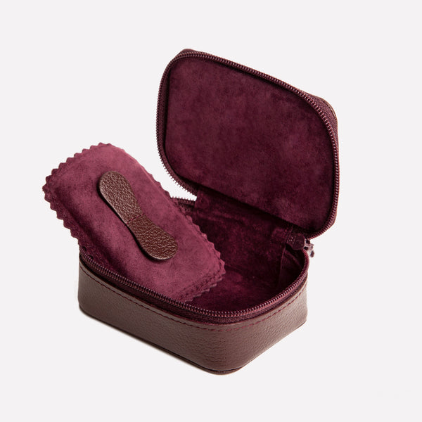 Ettinger Capra Pill Case Set Bordeaux