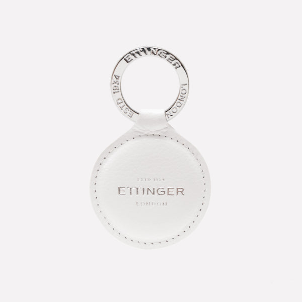 Ettinger Capra Round Key Fob Tan