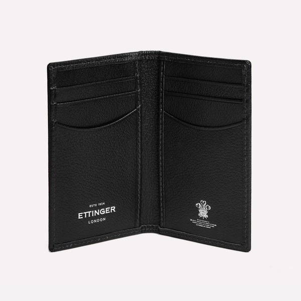 Ettinger Capra Slim Card Case Black