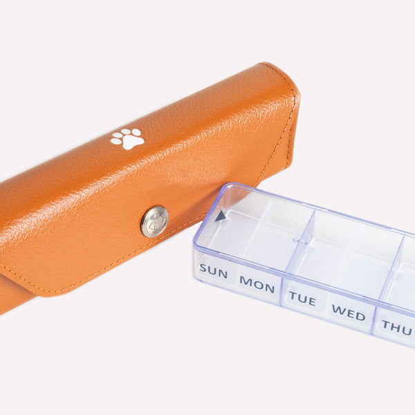 Ettinger Capra Small Pet Pill Case Tan