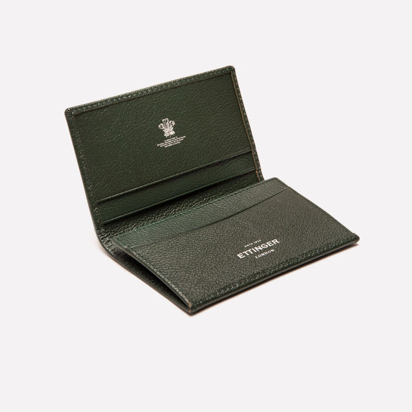 Ettinger Capra Visiting Card Case Forest Green