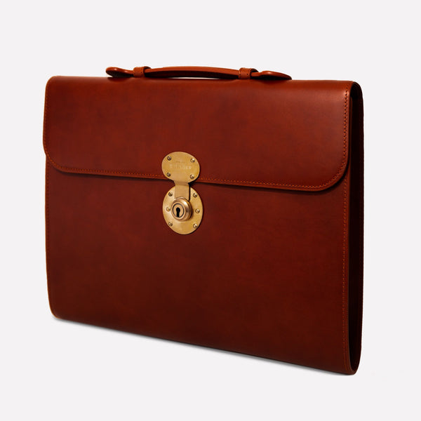 Ettinger Heritage Burlington Briefcase Hazelnut