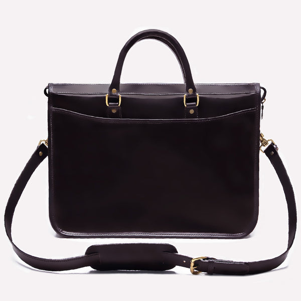 Ettinger Heritage Mayfair Briefcase Dark Havana