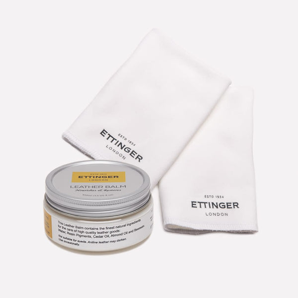 ettinger Leather Balm & Cotton Polishing Cloth