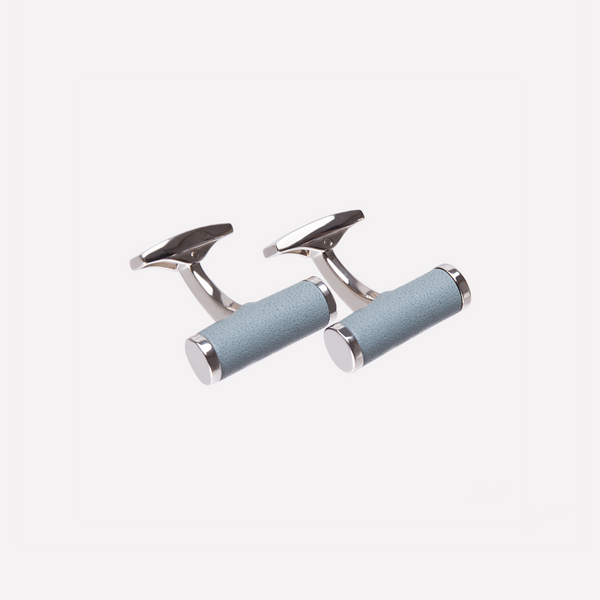Ettinger Lifestyle Bar Cufflinks Pale Blue/Silver
