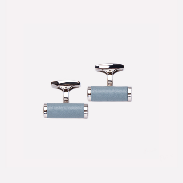 ettinger Lifestyle Bar Cufflinks Pale Blue/Silver