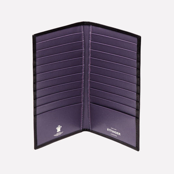 Ettinger Sterling Coat Wallet With 20 C/C Purple