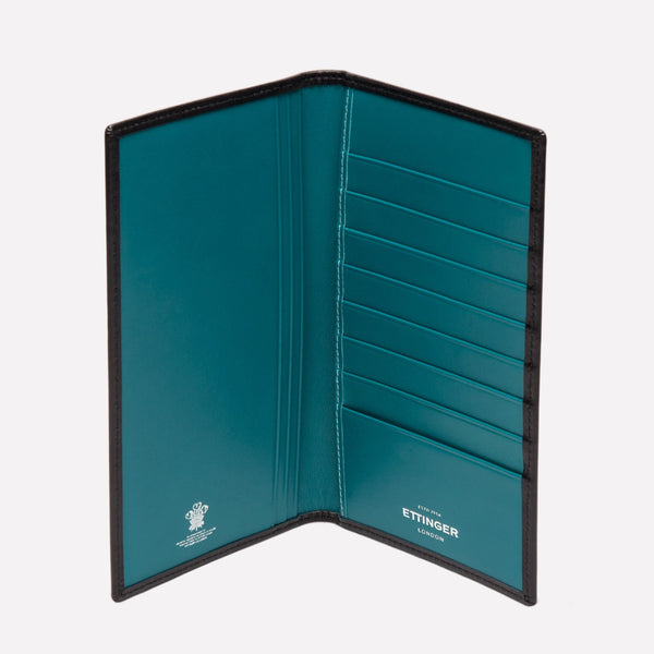 Ettinger Sterling Coat Wallet With 8 C/C Turquoise