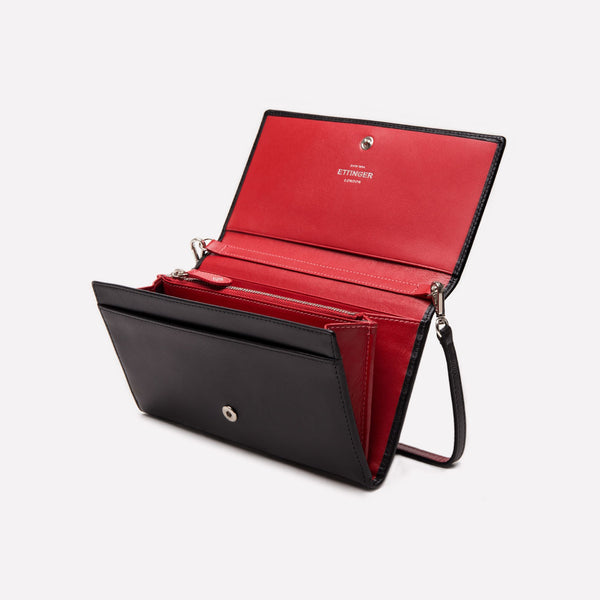 Ettinger Sterling Large Flap-Over Purse Orange