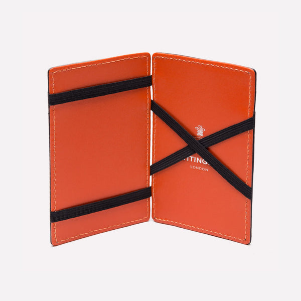 Ettinger Sterling Magic Card Wallet Red