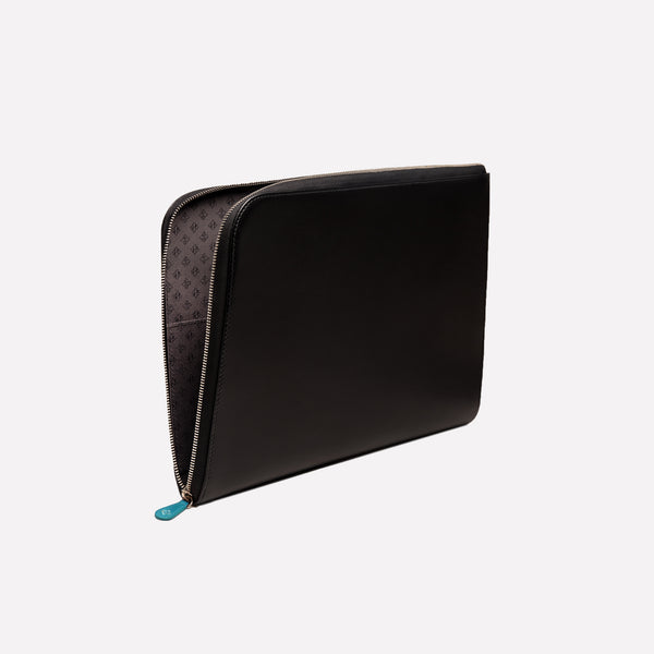 Ettinger Sterling Medium Zip Portfolio Turquoise