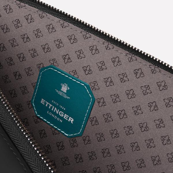 Ettinger Sterling Medium Zip Portfolio Turquoise