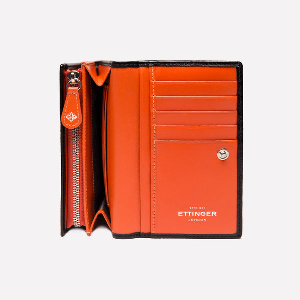 Ettinger Sterling Midi Flap-Over Purse Red