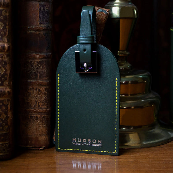 Ettinger Hudson Country Life X Ettinger Luggage Tag Olive/Yellow