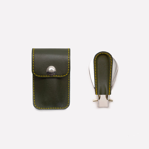 Ettinger Hudson Country Life X Ettinger Travel Shoe Horn Olive/Yellow