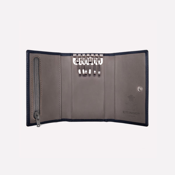 Ettinger Saint Crispin 6-Hook Key Case Bracken/Eggshell