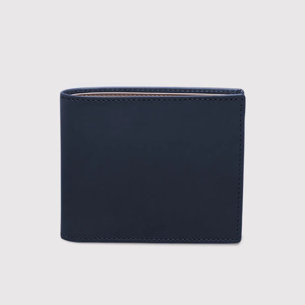 ettinger Saint Crispin Billfold Wallet with 6 C/C Ocean/Granite