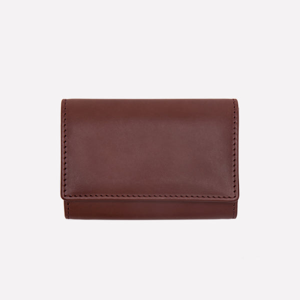 ettinger Saint Crispin Coin Purse with Card Pocket Bracken/Eggshell