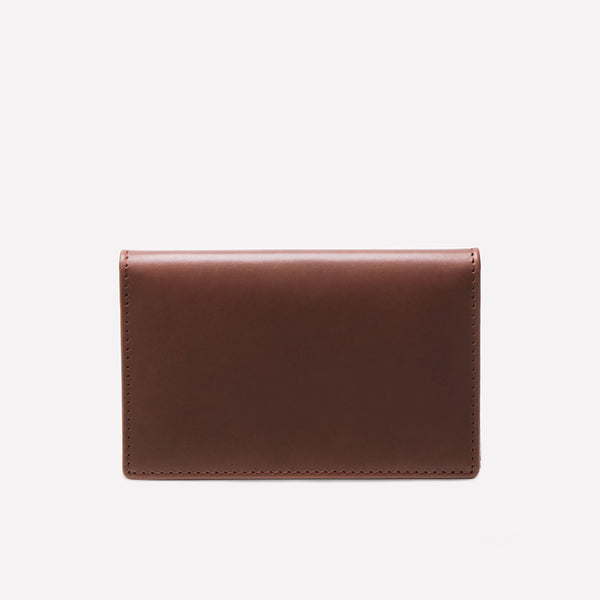 ettinger Saint Crispin Visiting Card Case Bracken/Eggshell