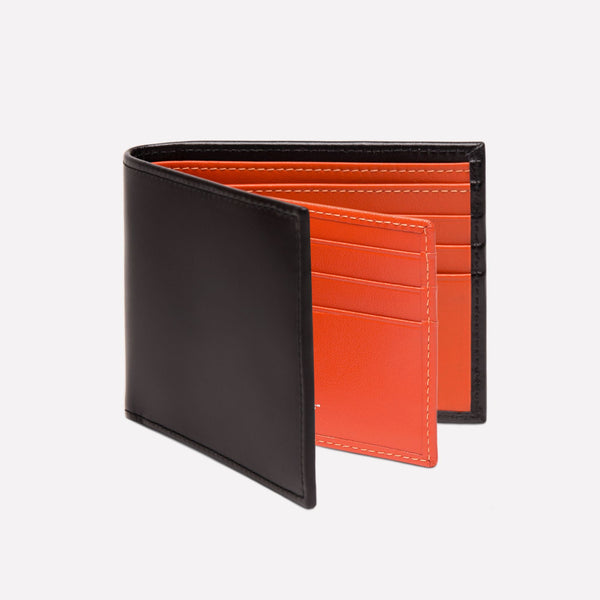 Ettinger Sterling Billfold Wallet With 12 C/C Orange