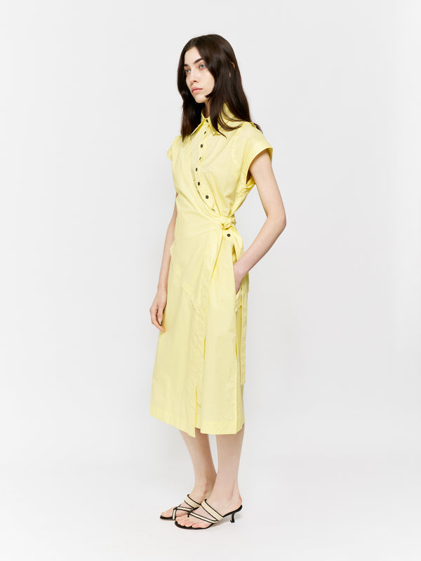Eudon Choi Ain Dress Lemon Yellow