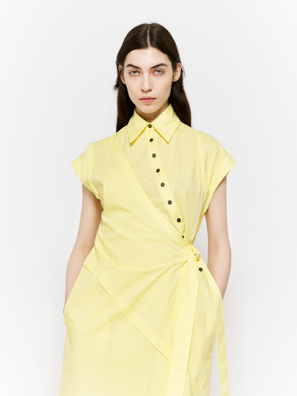Eudon Choi Ain Dress Lemon Yellow