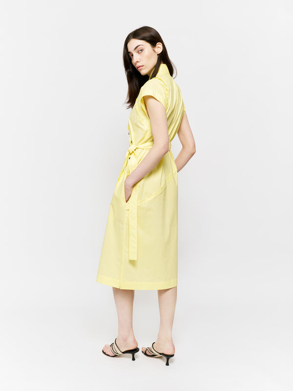 Eudon Choi Ain Dress Lemon Yellow