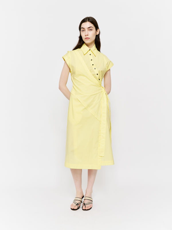 eudon choi Ain Dress Lemon Yellow
