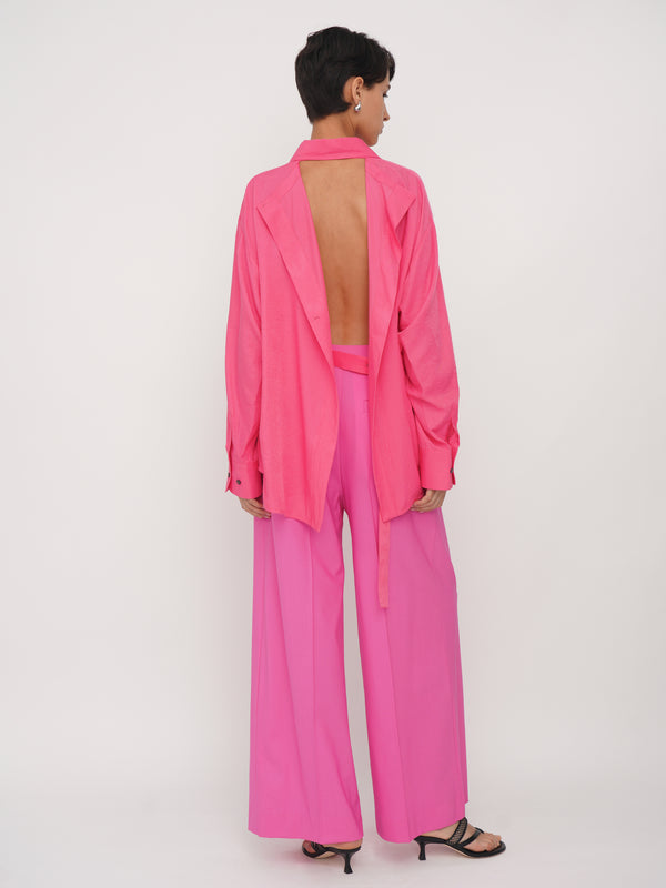 Eudon Choi Alene Shirt Pink